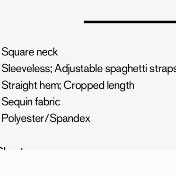 NEW Express Sequined Cami Extra Small - Picture 11 of 12